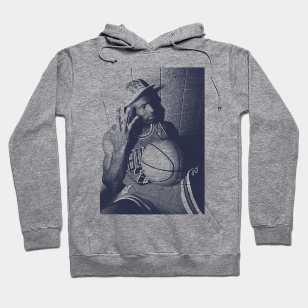 Michael Jordan Basketball Hoodie by BackOnTop Project